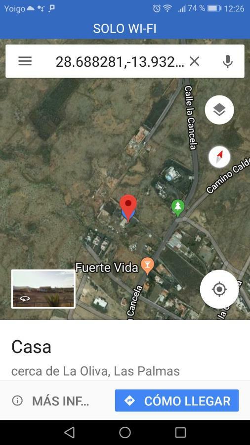 Casa Papi Lägenhet Lajares Exteriör bild